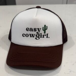 Easy Cowgirl Trucker Hat